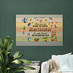 When Life Became Too Frenzied She Came to Her Garden Whispered to the Plant Wrapped Framed Canvas Prints-Unframed Poster