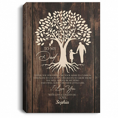 0.75'' Framed Canvas