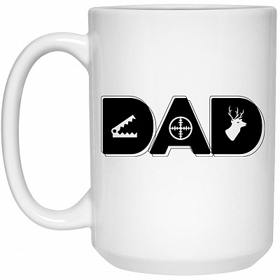 15 oz. White Mug