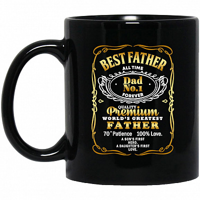 11 oz. Black Mug