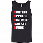 C-O-V-I-D Tank, Black, Unisex Tank Top C-O-V-I-D Tank, Black, Unisex Tank Top