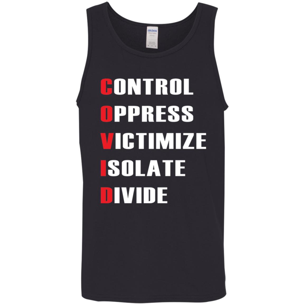 C-O-V-I-D Tank, Black, Unisex Tank Top C-O-V-I-D Tank, Black, Unisex Tank Top