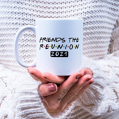 Friends The Reunion 2021 Ceramic Coffee Mug - Friends TV Show Travel Bottle