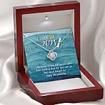 Take Pride In How Far You Can Come Class Of 2021 Love Knot Necklace - Graduation Gift Necklace Take Pride In How Far You Can Come Class Of 2021 Love Knot Necklace - Graduation Gift Necklace