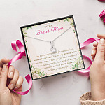 To My Bonus Mom You Mean Way Too Much For Me To Call You Mother In Law Alluring Beauty Necklace