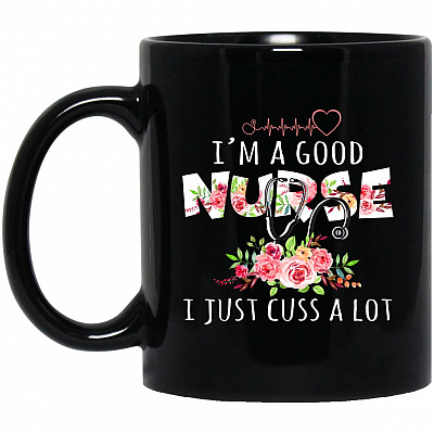 11 oz. Black Mug