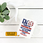 3VT. Dad Thanks For Teaching Me From Daughter Soldier mug mk1