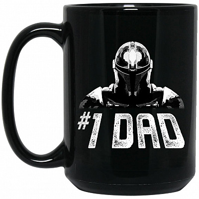 15 oz. Black Mug