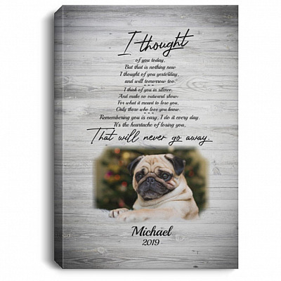 0.75'' Framed Canvas