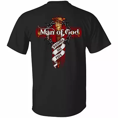Man of God Shirt, Black, Unisex T-Shirt