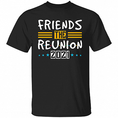 Friends the Reunion Shirt, Black, Unisex T-Shirt