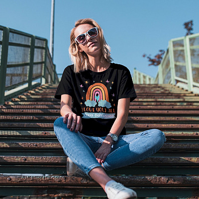 Alternative view of Teacher Gift Ideas Teacher Life I Love You All Class Dismissed T-Shirt - V-Neck Tee