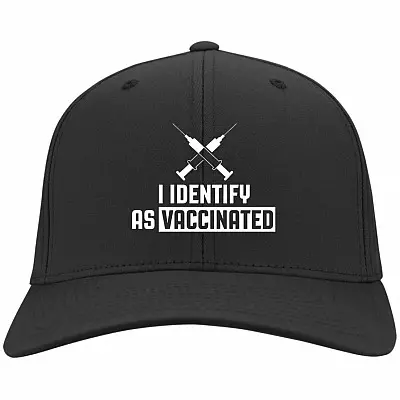 I identify hat, Black, Twill Cap