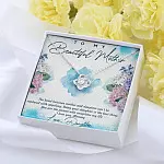 The Bond Between Mother And Daughter Cant Be Replaced Love Knot Necklace - Mother Daughter Gift Necklace The Bond Between Mother And Daughter Cant Be Replaced Love Knot Necklace - Mother Daughter Gift Necklace