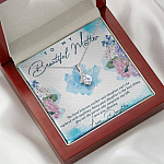 The Bond Between Mother And Daughter Cant Be Replaced Alluring Beauty Necklace - Mother Daughter Gift Necklace