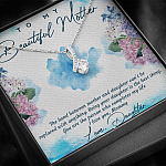 The Bond Between Mother And Daughter Cant Be Replaced Alluring Beauty Necklace - Mother Daughter Gift Necklace