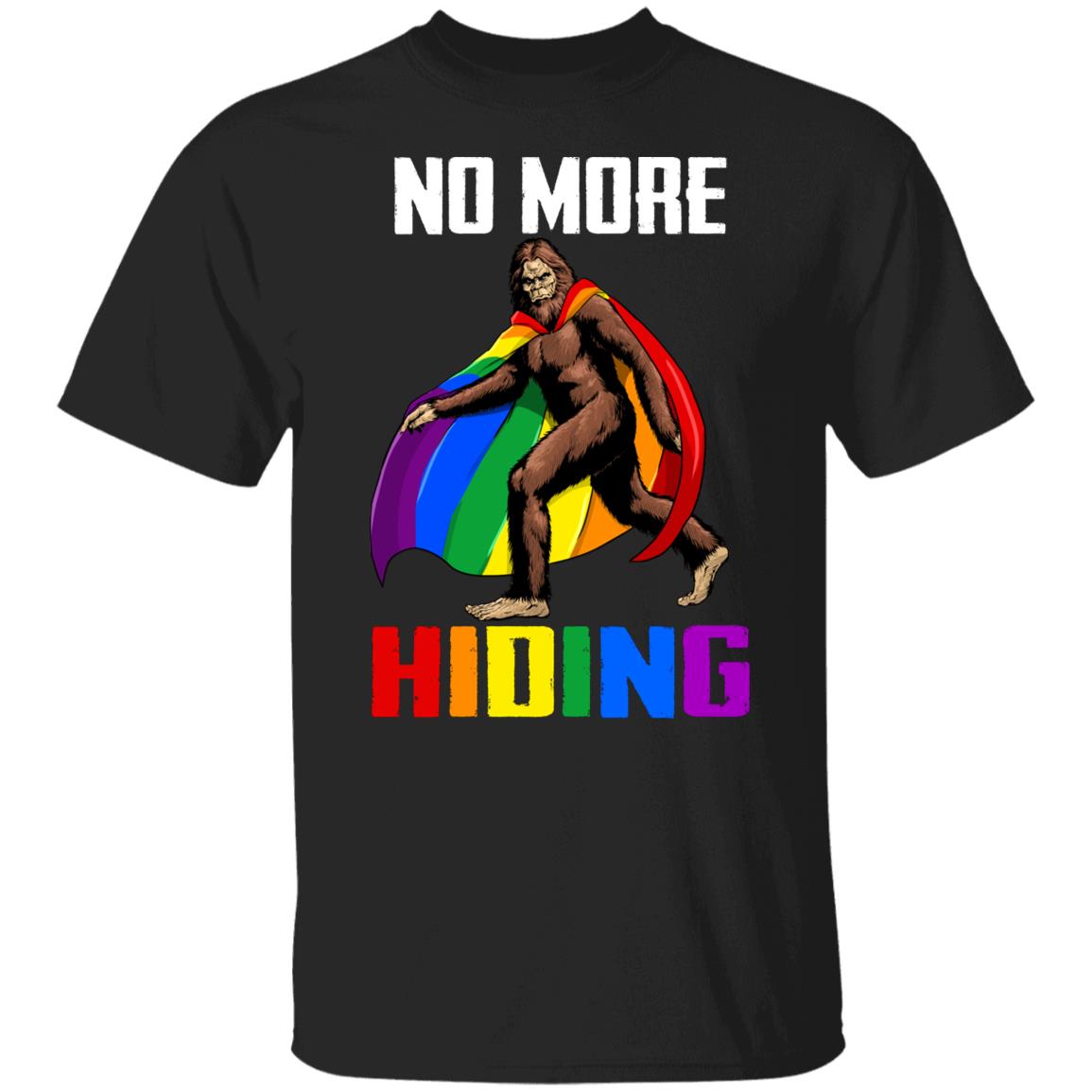 No more hiding Tshirt, Black, Unisex T-Shirt