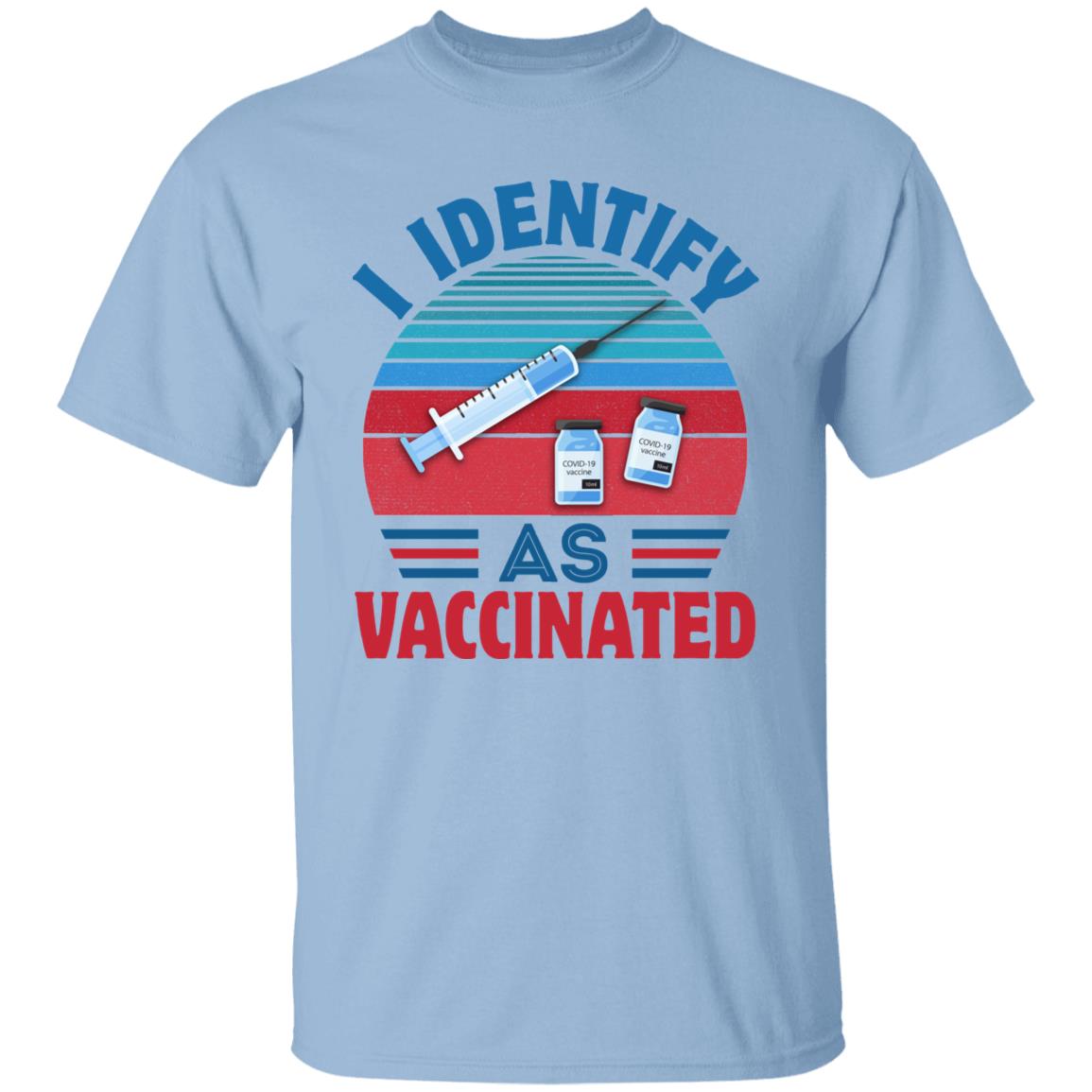I identify tshirt, Light Blue, Unisex T-Shirt