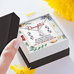 Daughter Life Is Full Of Ups And Downs Don't Just Climb Mountain Move Them Alluring Beauty Pendant Necklace