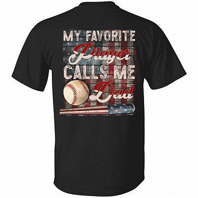 My Favorite Baseball Plaeball Son, Black, Unisex T-Shirt