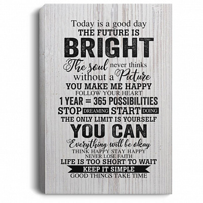 0.75'' Framed Canvas