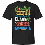 Goodbye Kindergarten Shirt, Black, Youth T-Shirt