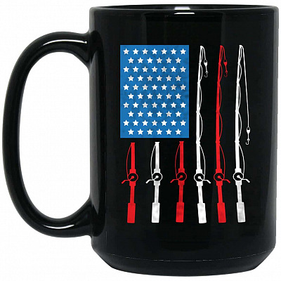 15 oz. Black Mug