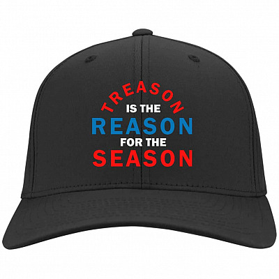 treason hat, Black, Twill Cap