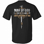 1N.Man Of God, Black, Unisex T-Shirt 1N.Man Of God, Black, Unisex T-Shirt
