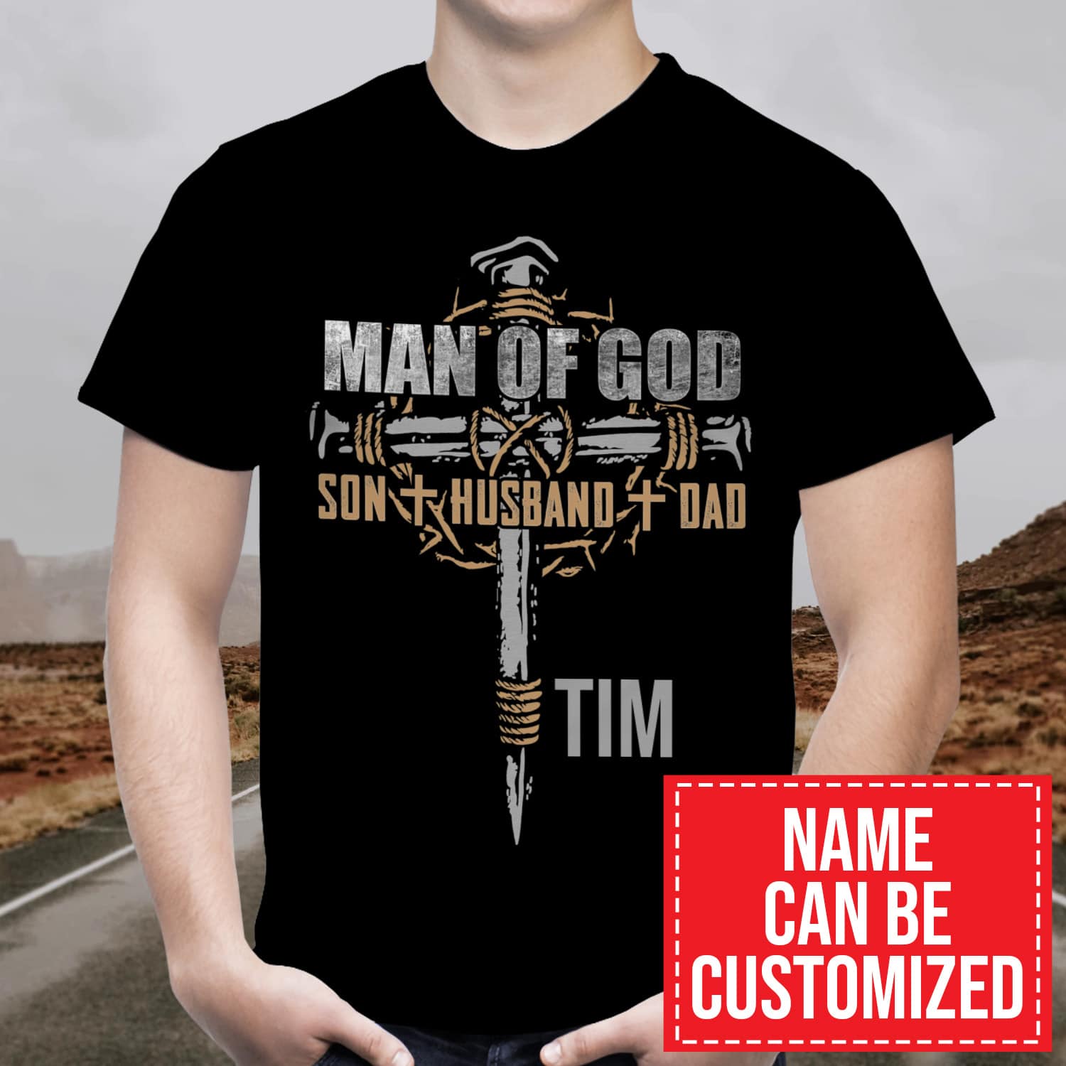 1N.Man Of God Personalized mk3