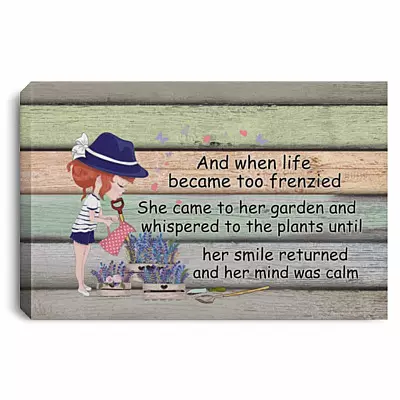 0.75'' Framed Canvas