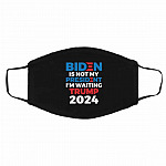 biden mask, Black, Cloth Face Cover – Medium/Large