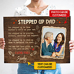 1N.Stepped Up Dad You Step Up To Love Mockup 1