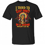 Native American t, Black, Unisex T-Shirt