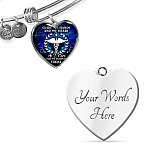 Guide My Hands And My Heart As I Care For My Patients Today Heart Pendant Necklace