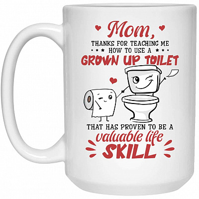 15 oz. White Mug