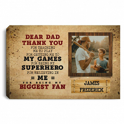 0.75'' Framed Canvas