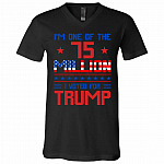75 Million t, Black, V-Neck T-Shirt