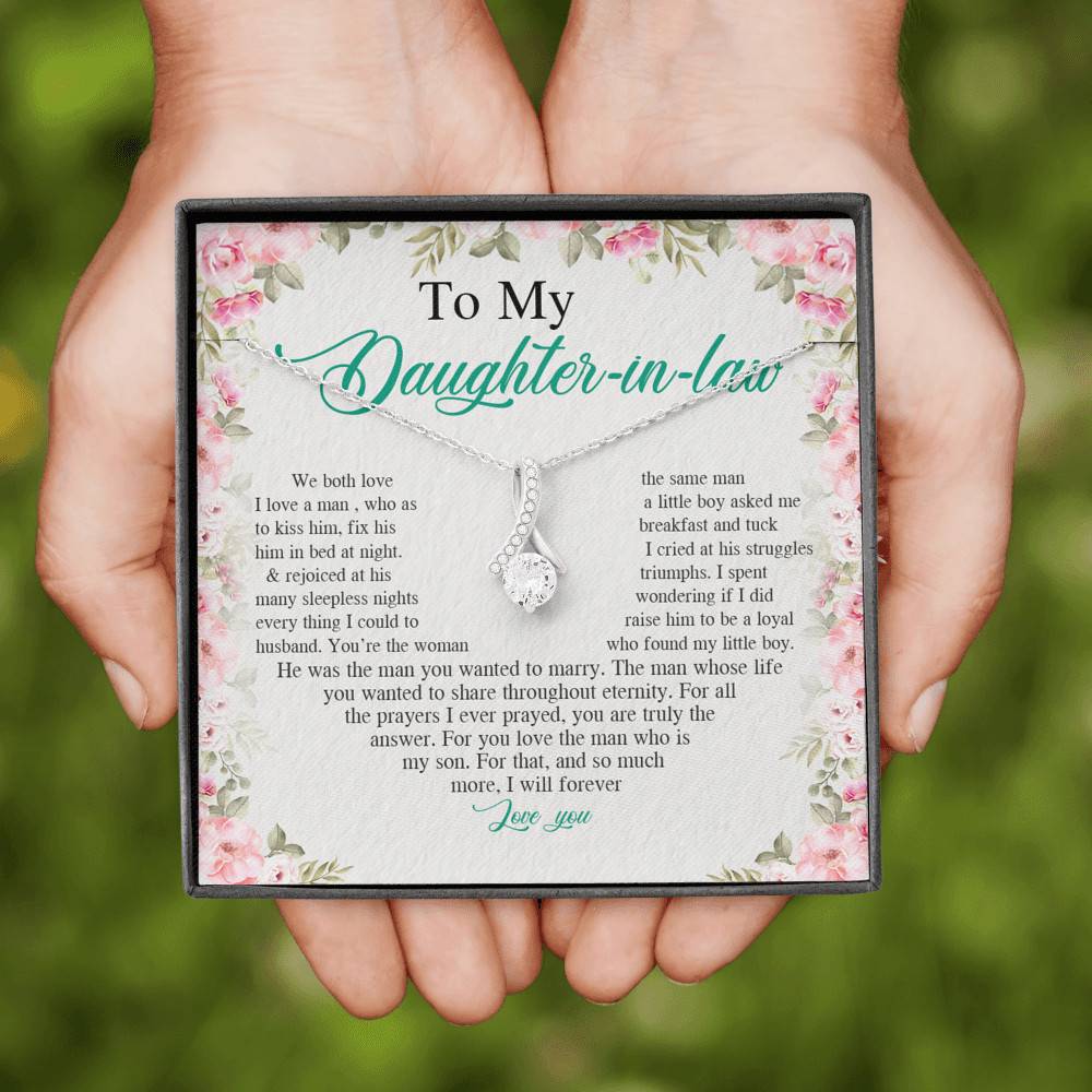 From Mother in Law to My Daughter in Law We Both Love the Same Man Alluring Pendant Necklace