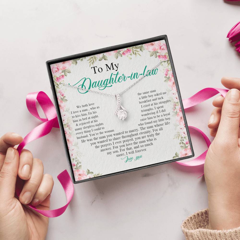 From Mother in Law to My Daughter in Law We Both Love the Same Man Alluring Pendant Necklace