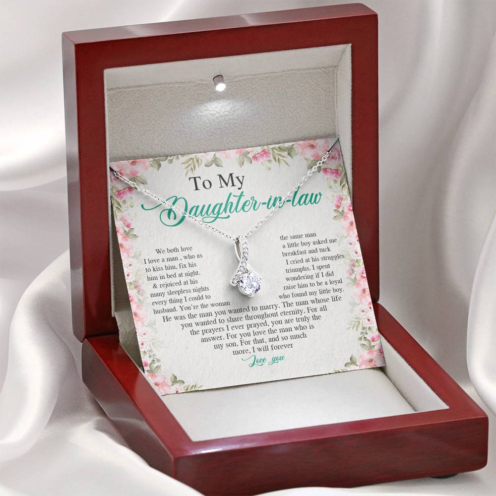 From Mother in Law to My Daughter in Law We Both Love the Same Man Alluring Pendant Necklace