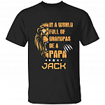 Personalized In A World, Black, Unisex T-Shirt