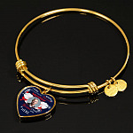 Custom Photo I Wish God Didn't Need You In Heaven I Need You Here Heart Pendant Necklace - Cardinal Memorial In Heaven Necklace