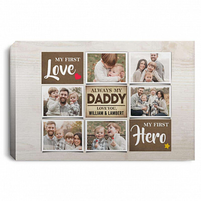 0.75'' Framed Canvas