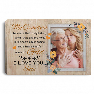 0.75'' Framed Canvas