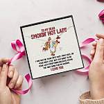 To My Dear Smokin' Hot Lady I Want to Be Your Last Everything The Only Buns For My Wiener Alluring Beauty Necklace To My Dear Smokin' Hot Lady I Want to Be Your Last Everything The Only Buns For My Wiener Alluring Beauty Necklace