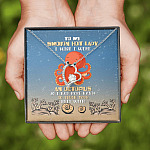 To My Smokin Hot Lady I Wish I Were An Octopus So I Had More Hands To Touch Your Butt Forever Love Necklace