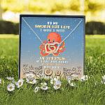 To My Smokin Hot Lady I Wish I Were An Octopus So I Had More Hands To Touch Your Butt Joined Interlocking Hearts Necklace