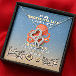 To My Smokin Hot Lady I Wish I Were An Octopus So I Had More Hands To Touch Your Butt Double Hearts Necklace