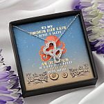 To My Smokin Hot Lady I Wish I Were An Octopus So I Had More Hands To Touch Your Butt Double Hearts Necklace